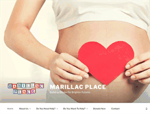 Tablet Screenshot of marillacplace.ca